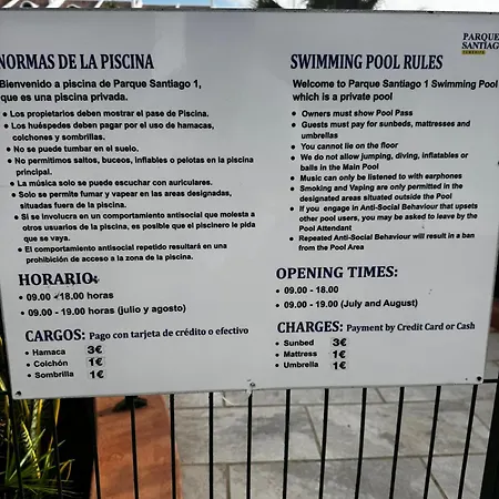 アパート Parque Santiago Vista Al Mar プラヤ・デ・ラス・アメリカス